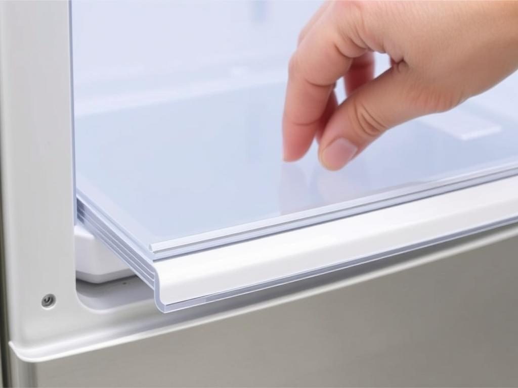 Rubber gasket for LG refrigerator doorфото